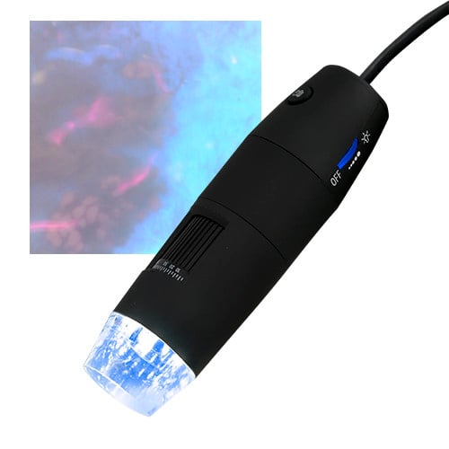 Microscopio USB a luce ultravioletta PCE-MM 200UV
